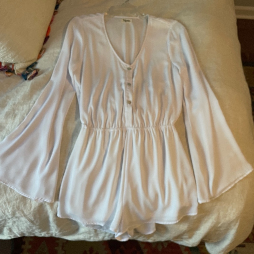 Show me Your Mumu white Romper